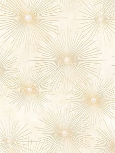 Seabrook Designs NE51005 Nouveau Luxe Cream Catwalk Wallpaper
